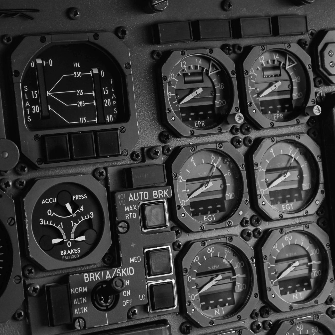 Photo by capt.sopon: https://www.pexels.com/photo/gray-airplane-control-panel-3402846/